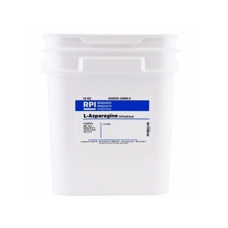 Rpi L-Asparagine, Anhydrous, 10 KG A50035-10000.0